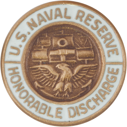 US Naval Reserve Honorable Discharge